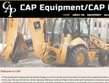 Tablet Screenshot of caprents.com